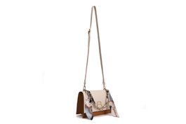 Lucky Bees Bolso Bandolera 918 Crema y Tostado